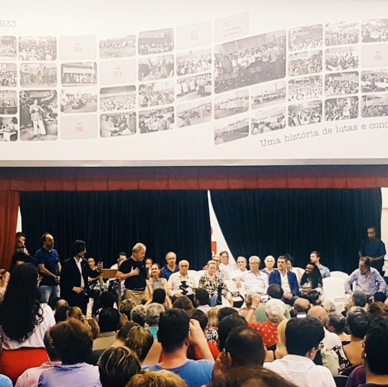 Lula em lançamento do livro
