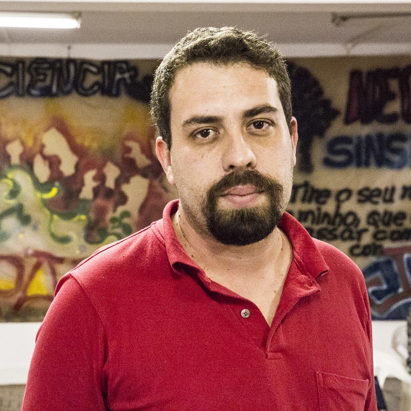 Guilherme Boulos, pré-candidato à Presidência pelo PSOL