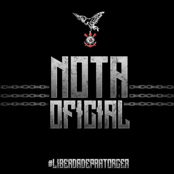 nota oficial gaviões da fiel eleições presidenciais