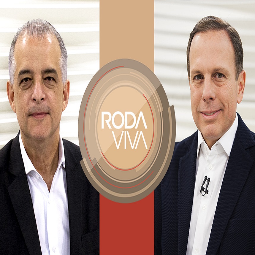 joão doria e márcio frança no roda