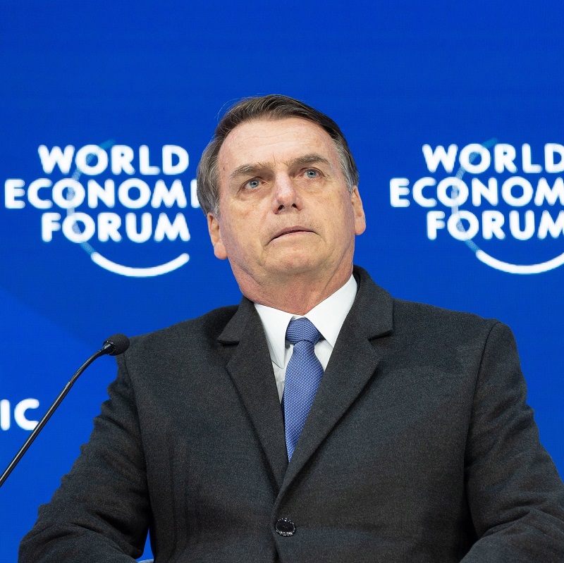 bolsonaro fórum econômico mundial davos política externa