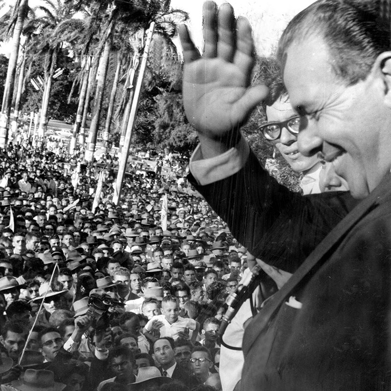 João Goulart em Comício no Nordeste em 1964