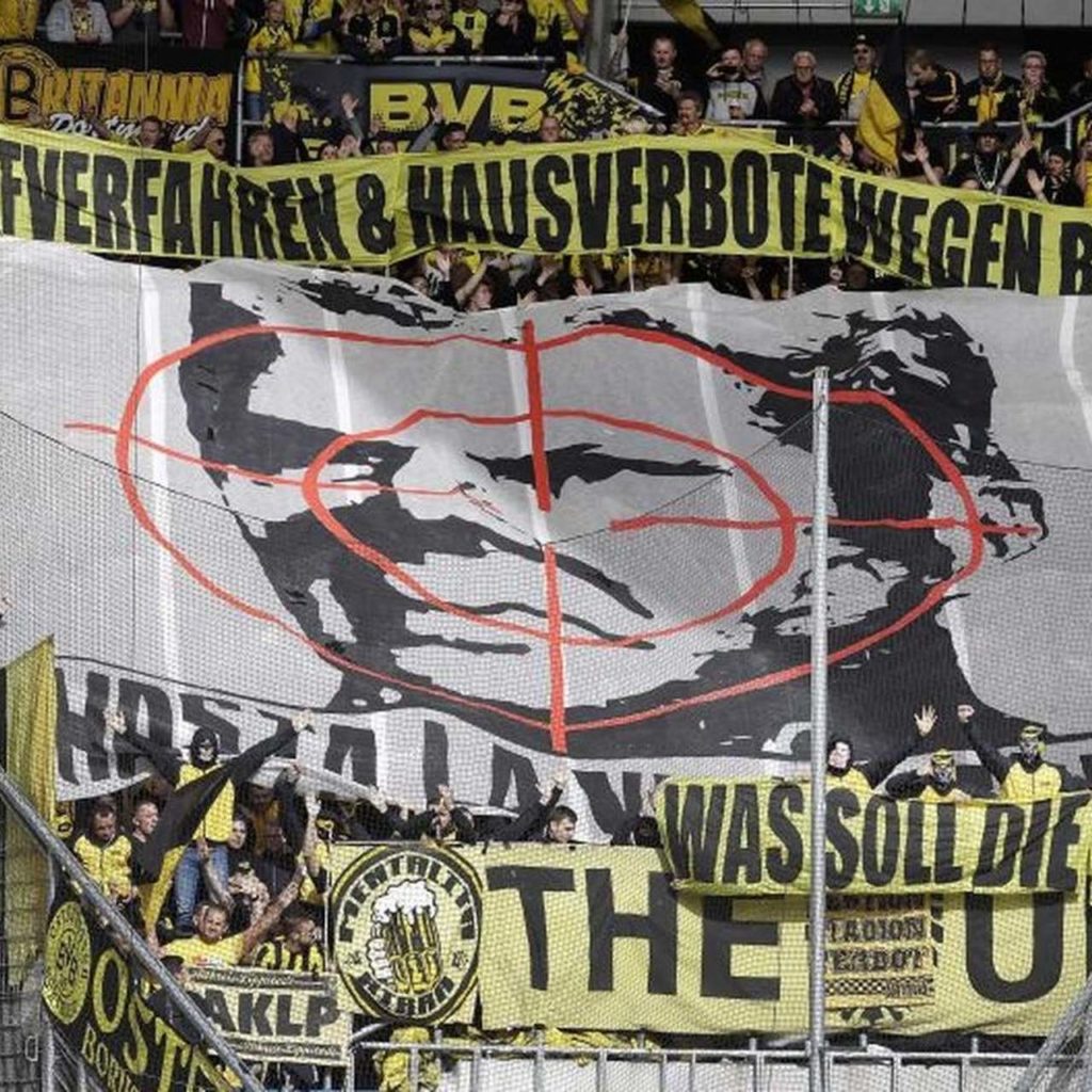 As arquibancadas antifascistas alemãs e sua maior peculiaridade o clubismo bonde do che