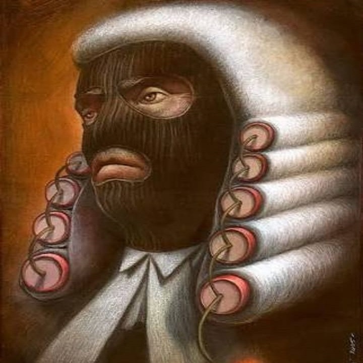 juízes mascarados