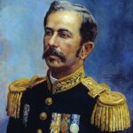 Retrato de Marechal Floriano Peixoto. Pintura de Oscar Pereira da Silva. Obra que integra o acervo do Museu Paulista da USP.