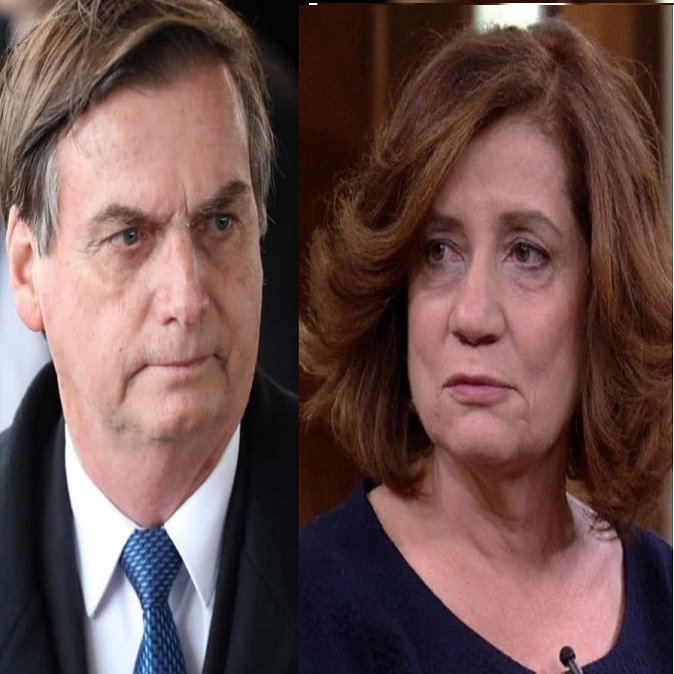 Bolsonaro-Miriam-Leitão Globo, isentismo e cara de pau