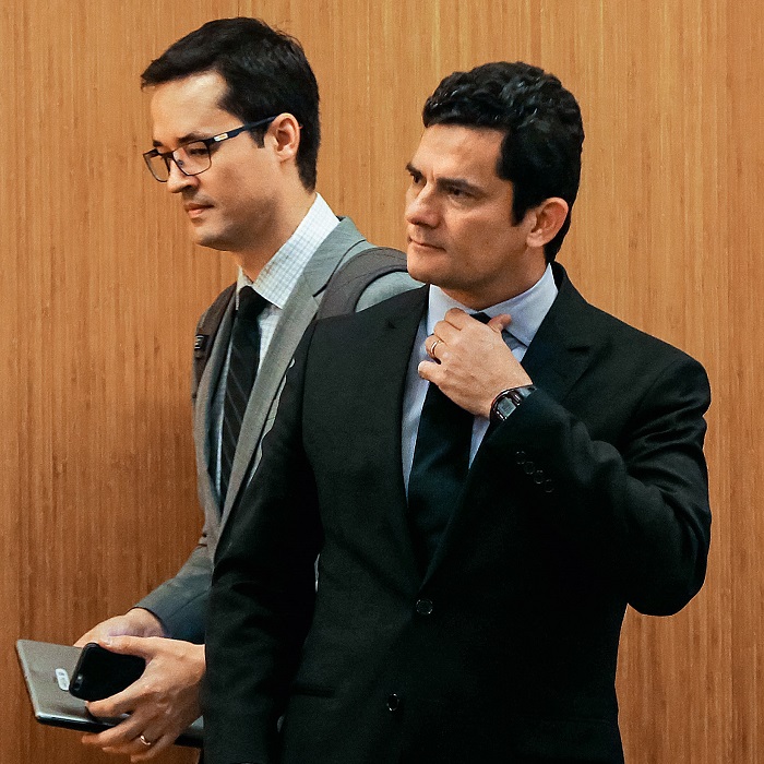 Sérgio Moro e Deltan Dallagnol vaza jato