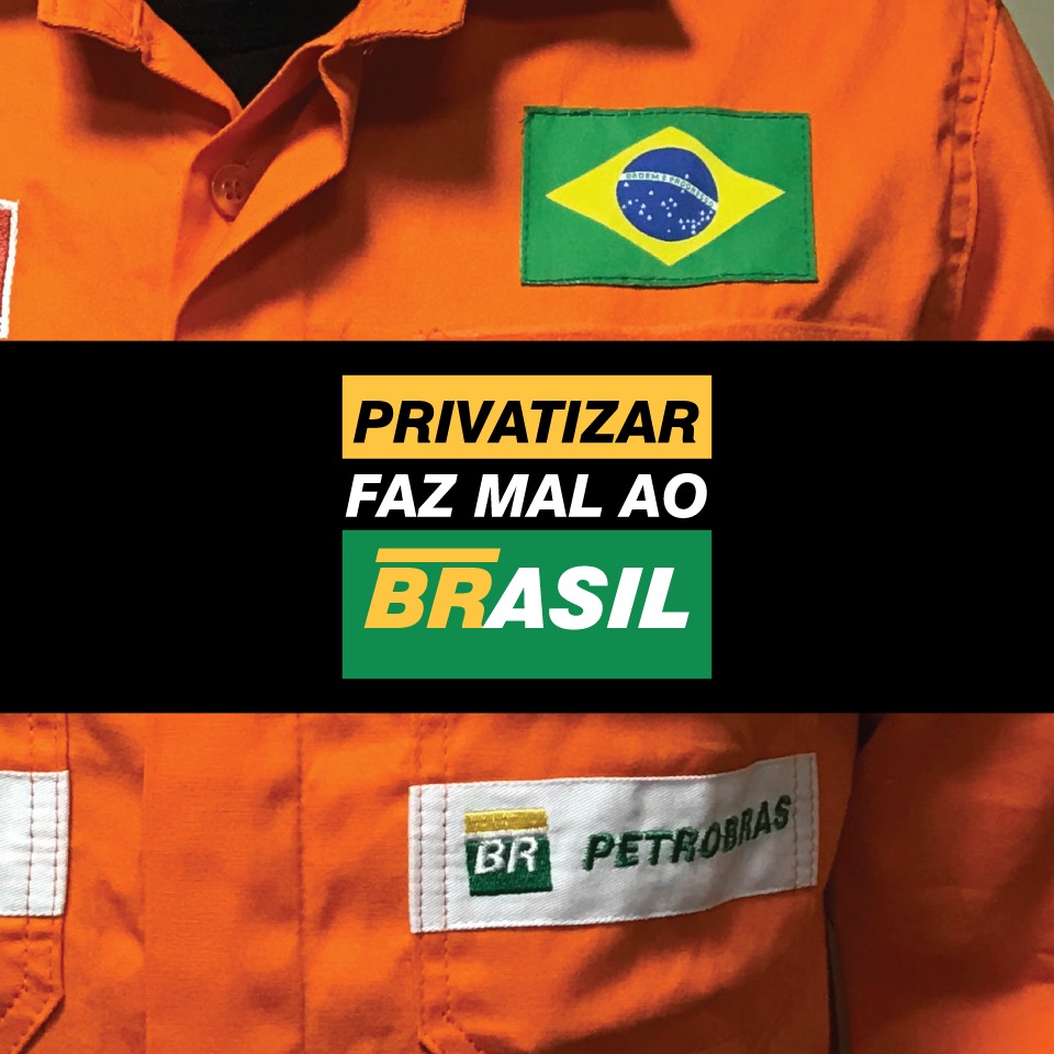 Segundo Datafolha, maioria dos brasileiros é contra privatizações. Privatizar faz mal ao brasil