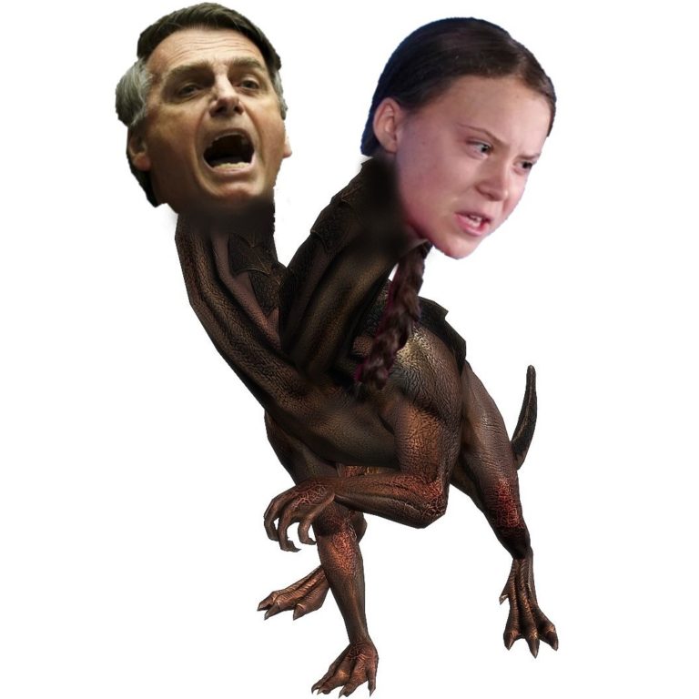 Greta e Bolsonaro duas cabeças da hidra financista