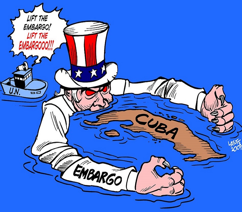 Embargo Cuba gás terrorismo de estado cesar benjamin