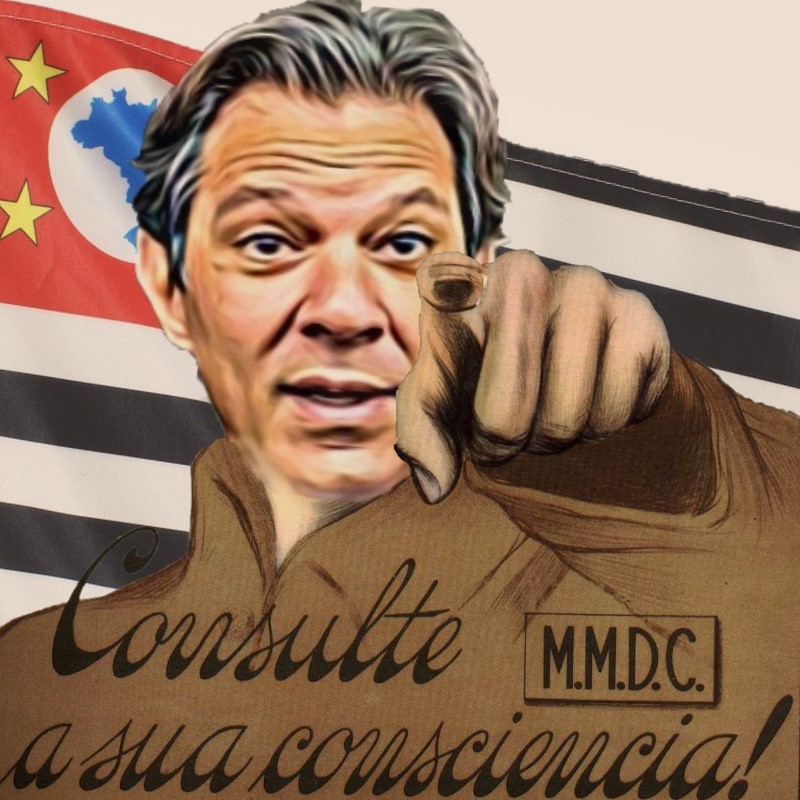 O inimigo de Fernando Haddad é Getúlio Vargas Disparada