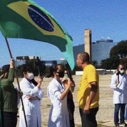 A dondoca estúpida de Brasília e a vitriolagem contra o Brasil. Manifestações a favor de Bolsonaro