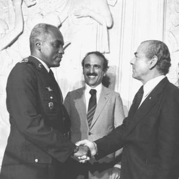 Coronel Carlos Cerqueira, chefe da PM-RJ de Brizola