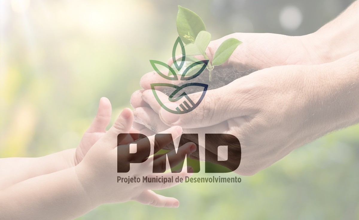 Banner conceitual do Projeto Municipal de Desenvolvimento do Paulista/PE