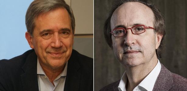 Marco Antônio Villa e Reinaldo Azevedo