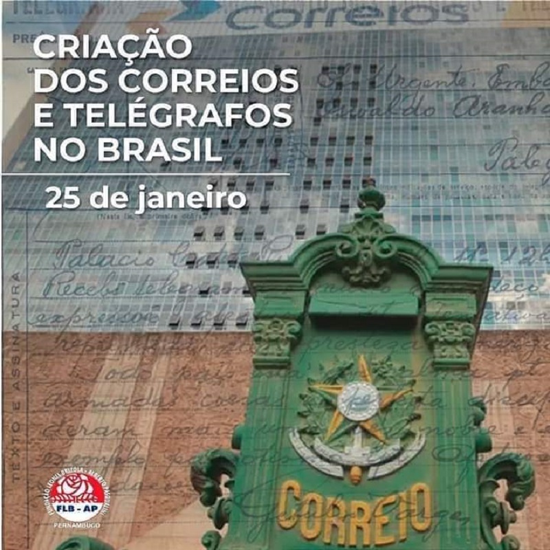 Por Manoel Dias - A carta de Pero Vaz de Caminha relatando ao rei de Portugal a descoberta de novas terras, em 1500, juntamente com outros documentos e amostras coletadas daqui do nosso país podem ser consideradas como os primeiros registros postais no Brasil. Os Correios tiveram sua origem no Brasil em 25 de janeiro de 1663, com a criação do Correio-Mor.