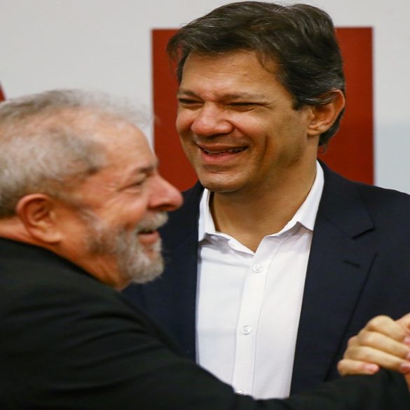 O candidato do Lula é o Haddad, mas o candidato do Haddad é o Lula; aí complica