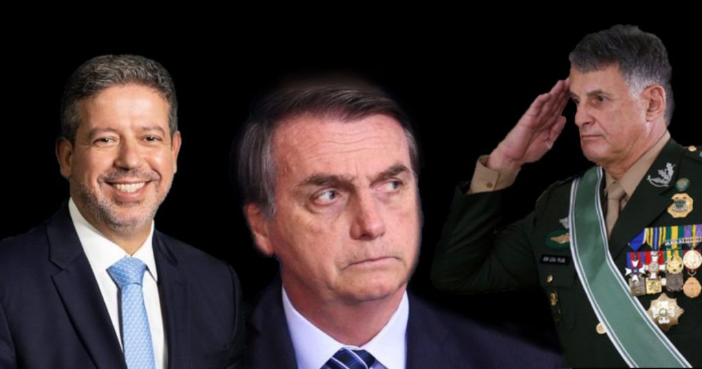 Bolsonaro humilha os militares e leva o Centrão para o Palácio do Planalto bolsonaro militares arthur lira rodrigo pacheco edson pujol exército