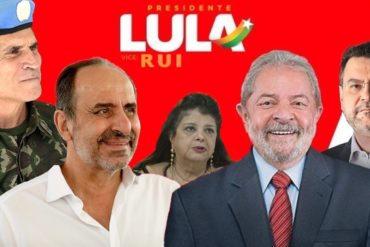 General Santos Cruz e Alexandre Kalil rejeitam aliança com Lula e o PT alexandre kalil lula luiza trajano 3