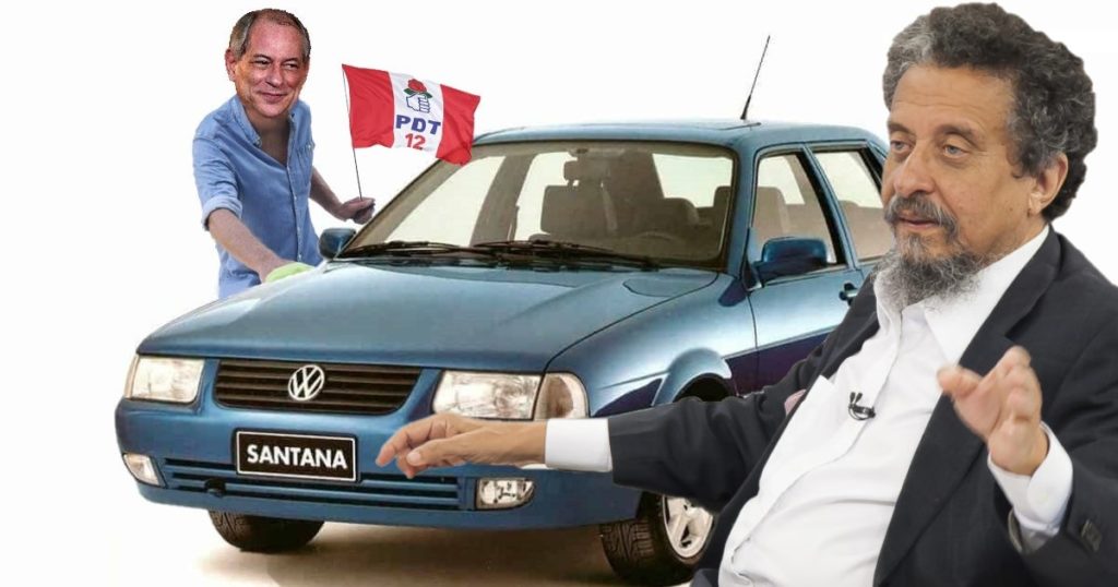 Primeiro o Monza, depois o Santana joão santana ciro gomes pdt
