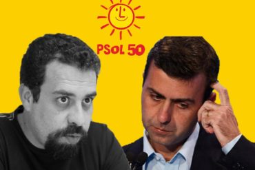 Boulos e Freixo são dois militantes do PSOL.