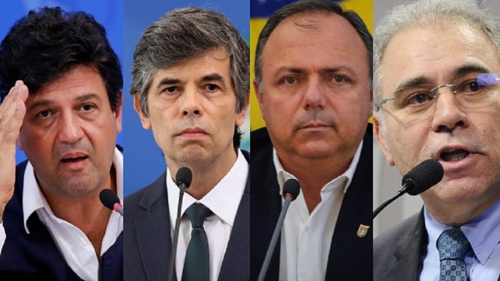 Os ministros da saúde de Bolsonaro. Nenhum deles fez um PNI decente.