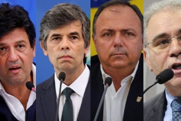Os ministros da saúde de Bolsonaro. Nenhum deles fez um PNI decente.