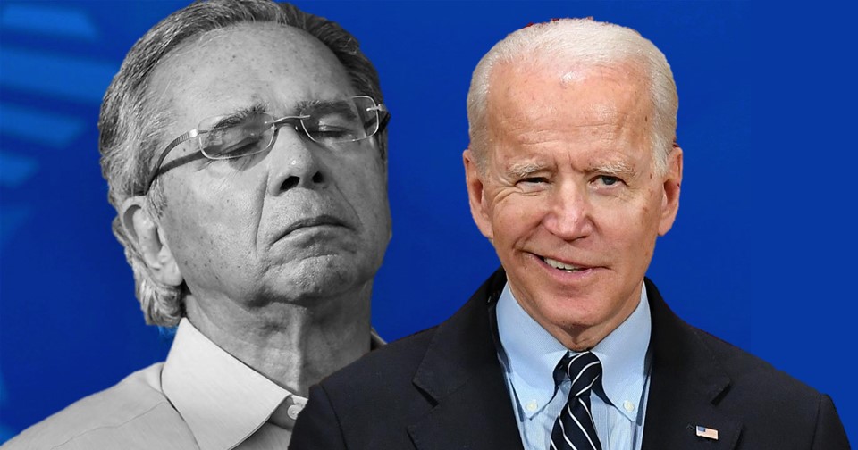 Biden com seu novo new deal e Guedes com seu neoliberalismo são exemplos opostos sobre estratégia para o desenvolvimento nacional.