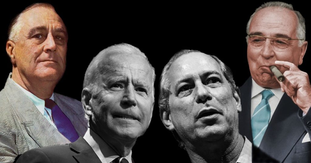 Vai ter terceira via sim roosevelt getulio vargas ciro gomes lula biden
