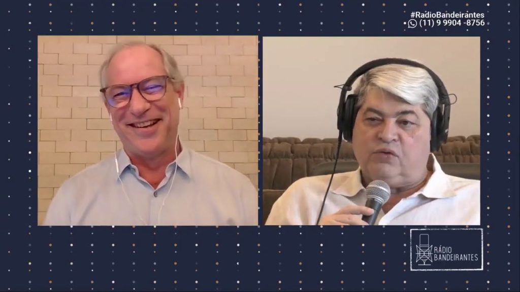Diante de fusão entre PSL e DEM, Datena pode ser vice de Ciro Respeito o Mandetta, mas o Ciro para mim é melhor que ele.