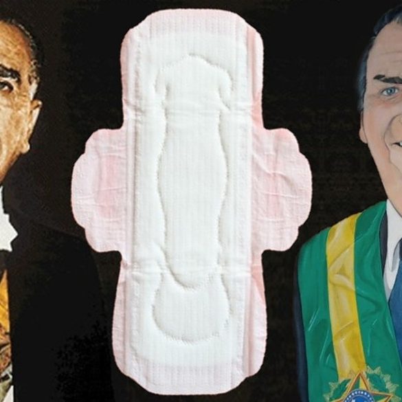 Médici, Bolsonaro e os absorventes íntimos