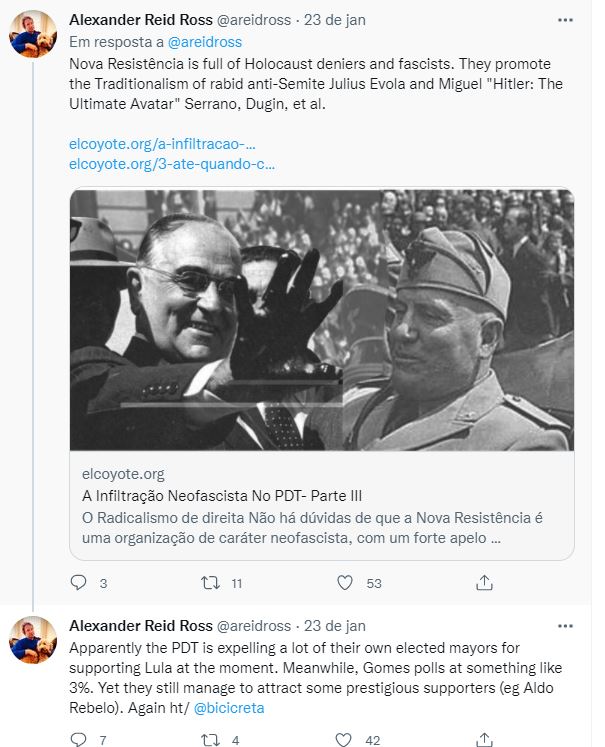 O samba do yankee doido Alexander Reid Ross cia pdt getulio vargas gustavo castañon