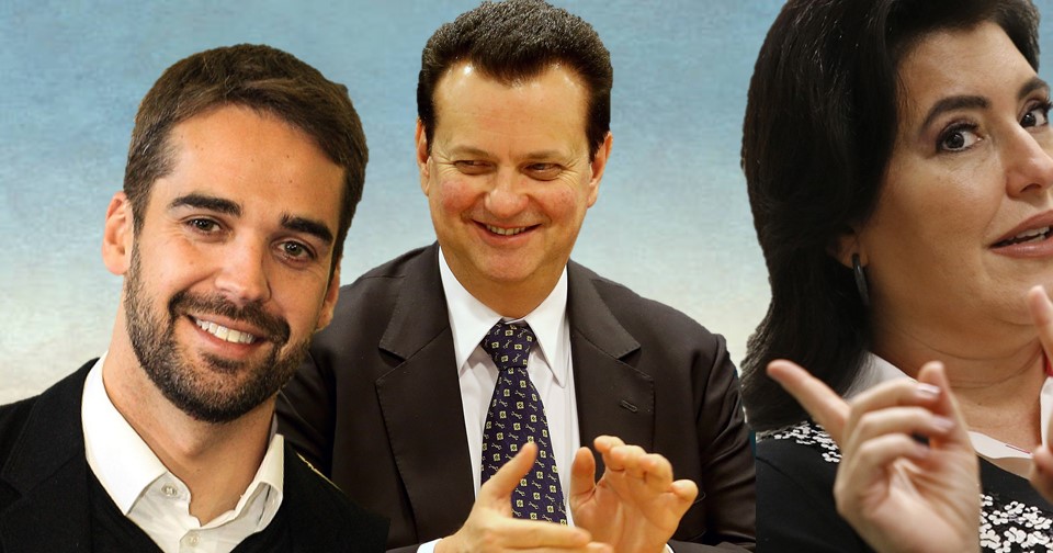 eduardo Leite pode ir para o PSD e fazer chapa com Simone Tebet do MDB gilberto kassab