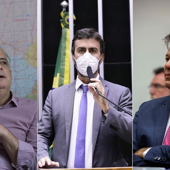 Federação entre PT e PSB está prestes a implodir márcio frança marcelo freixo fernando haddad
