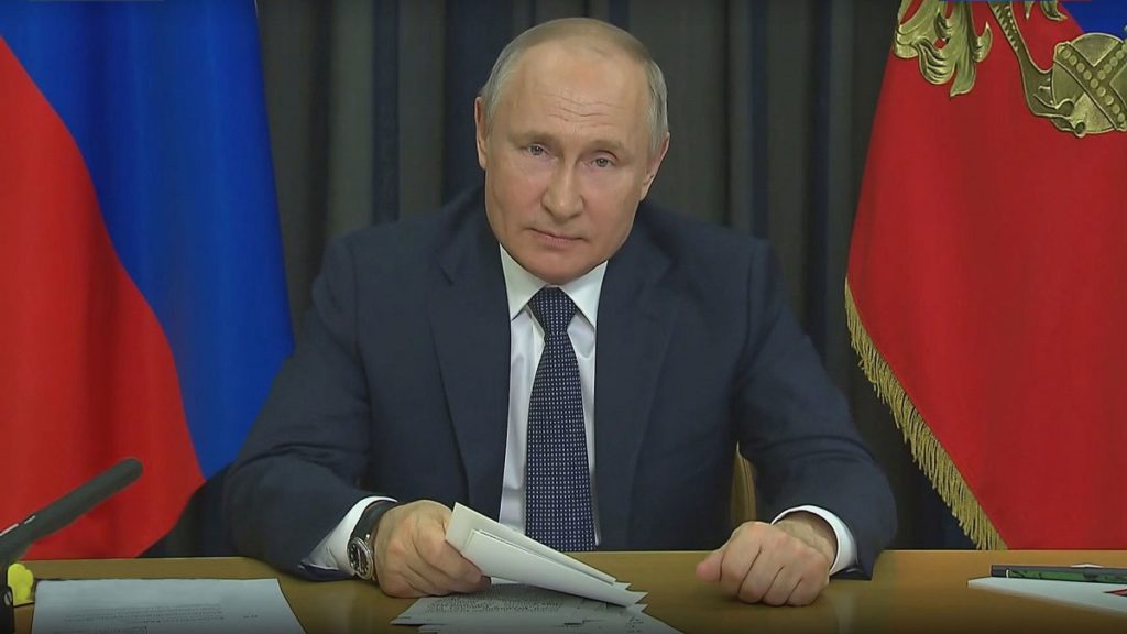 putin-discursando Leia a íntegra do discurso de Vladimir Putin sobre a Ucrânia
