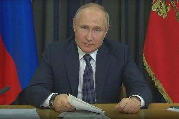 putin-discursando Leia a íntegra do discurso de Vladimir Putin sobre a Ucrânia