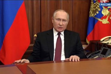 Rússia bombardeia a Ucrânia; leia o discurso de Putin