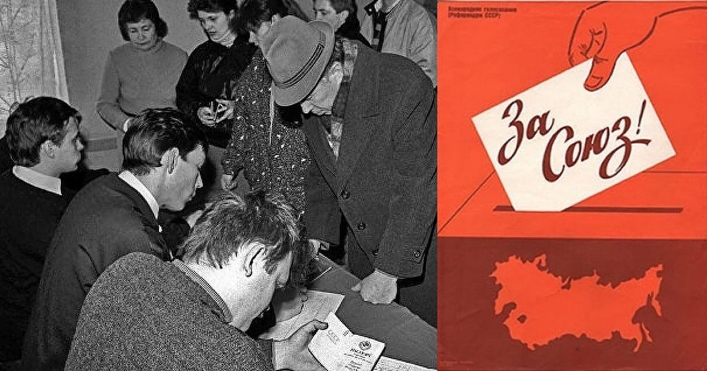 31 anos do referendo que disse sim pela Uniao Sovietica
