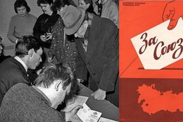 31 anos do referendo que disse sim pela Uniao Sovietica