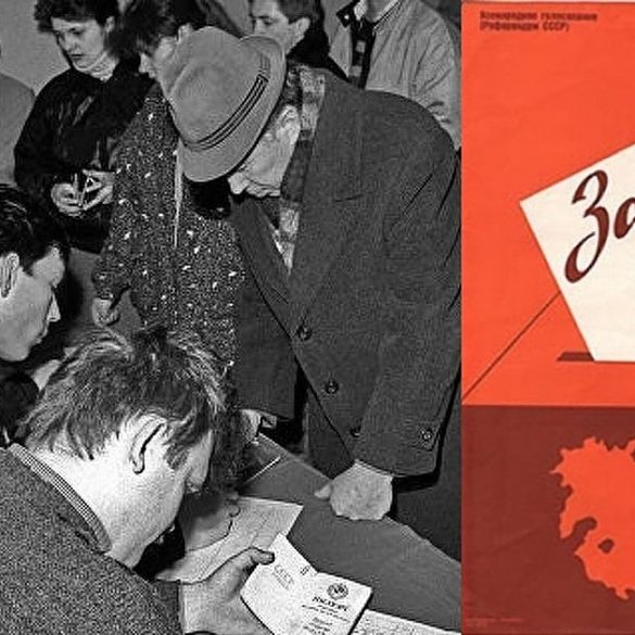 31 anos do referendo que disse sim pela Uniao Sovietica