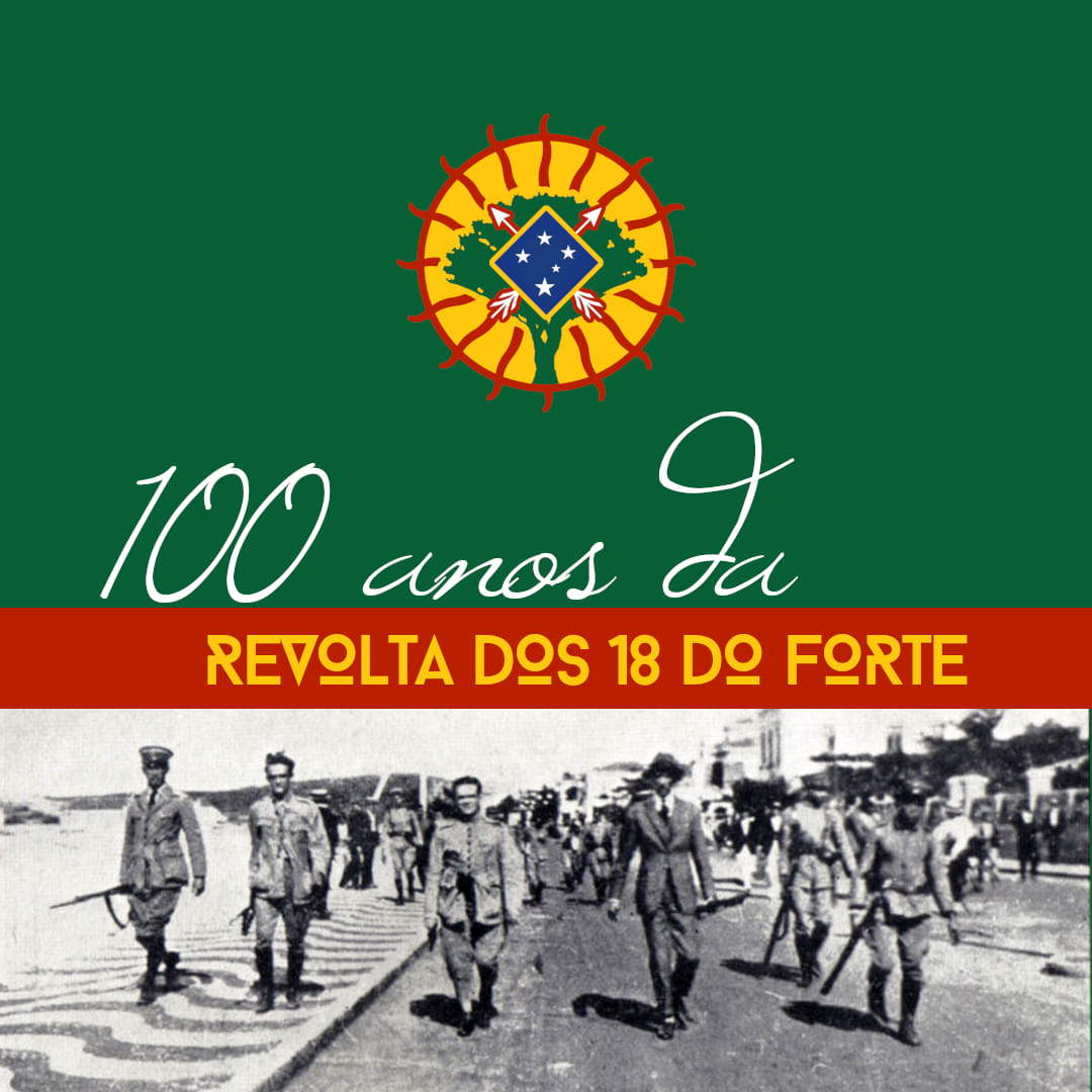 100 anos da Revolta dos 18 do Forte de Copacabana