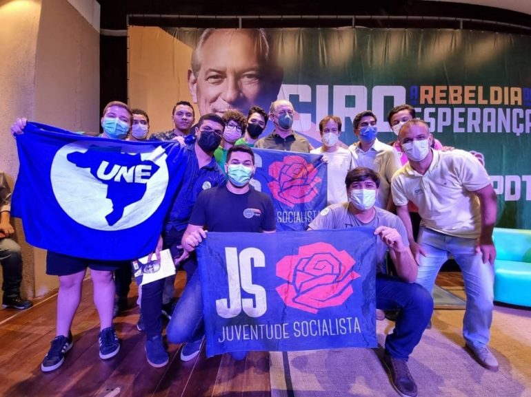 A prioridade dos estudantes é construir futuro, não palanques pedro angelo juventude socialista pdt js ciro gomes