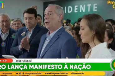 brasil resiste ciro não desiste manifesto à nação ciro gomes