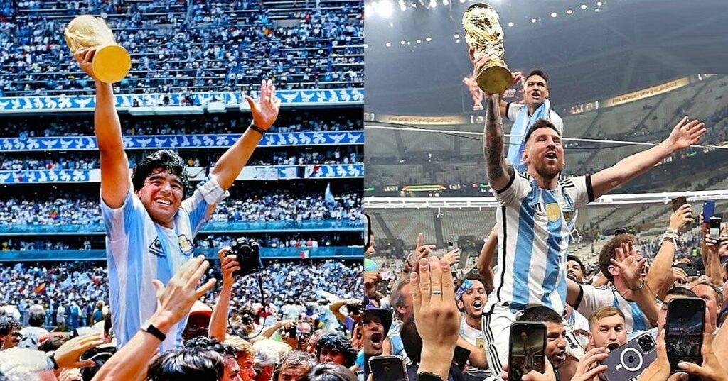 Quem foi maior Maradona ou Messi