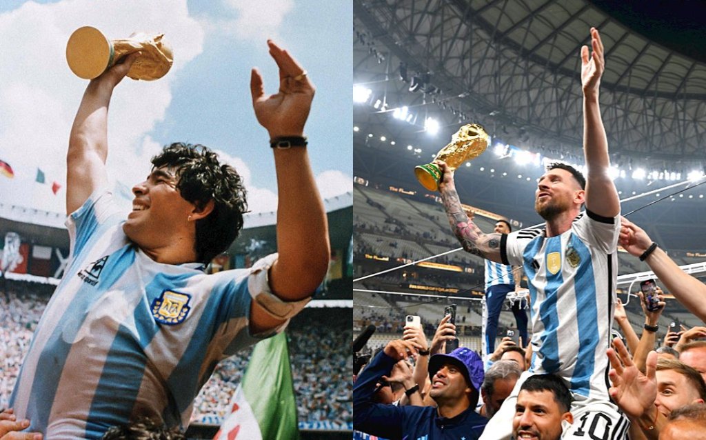 Quem foi maior Maradona ou Messi