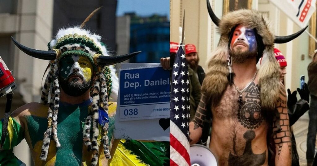 Os Hooligans da politica terroristas bolsonaristas