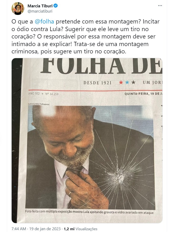 Marcia Tiburi e o delirio estetico progressista