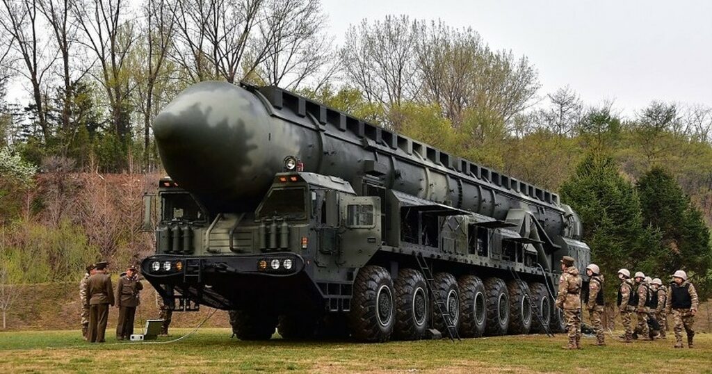 Coreia do Norte testa novo missil intercontinental de combustivel solido