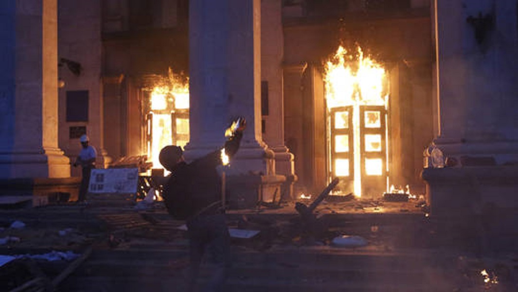 9 anos do Massacre de Odessa na Ucrania 3