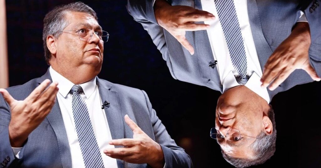 Flavio Dino alvejado por bolsonaristas e identitarios